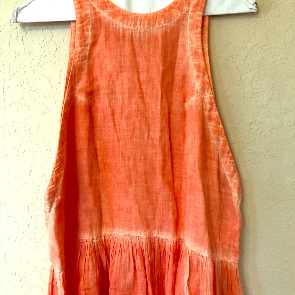 free people tie die top new